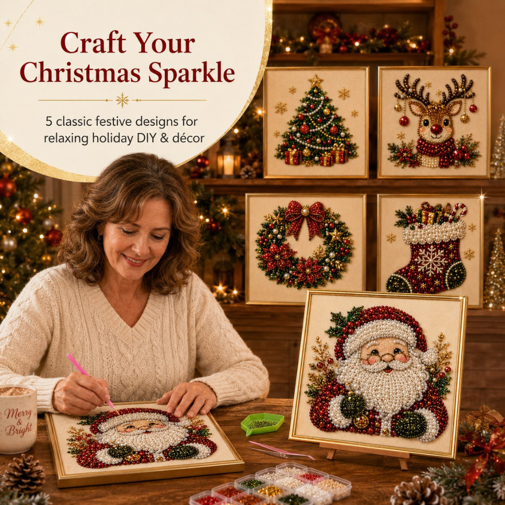 Christmas PearlGlow™ DIY Diamond Art Kit