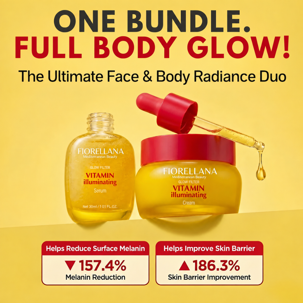 Fiorellana Vitamin Illuminating Serum & Cream Set