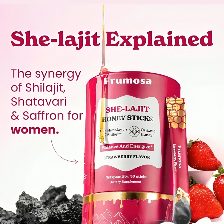 She-lajit Golden Sticks For Women