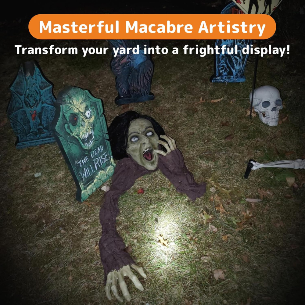 The Grave Riser™ Animated Zombie Groundbreaker