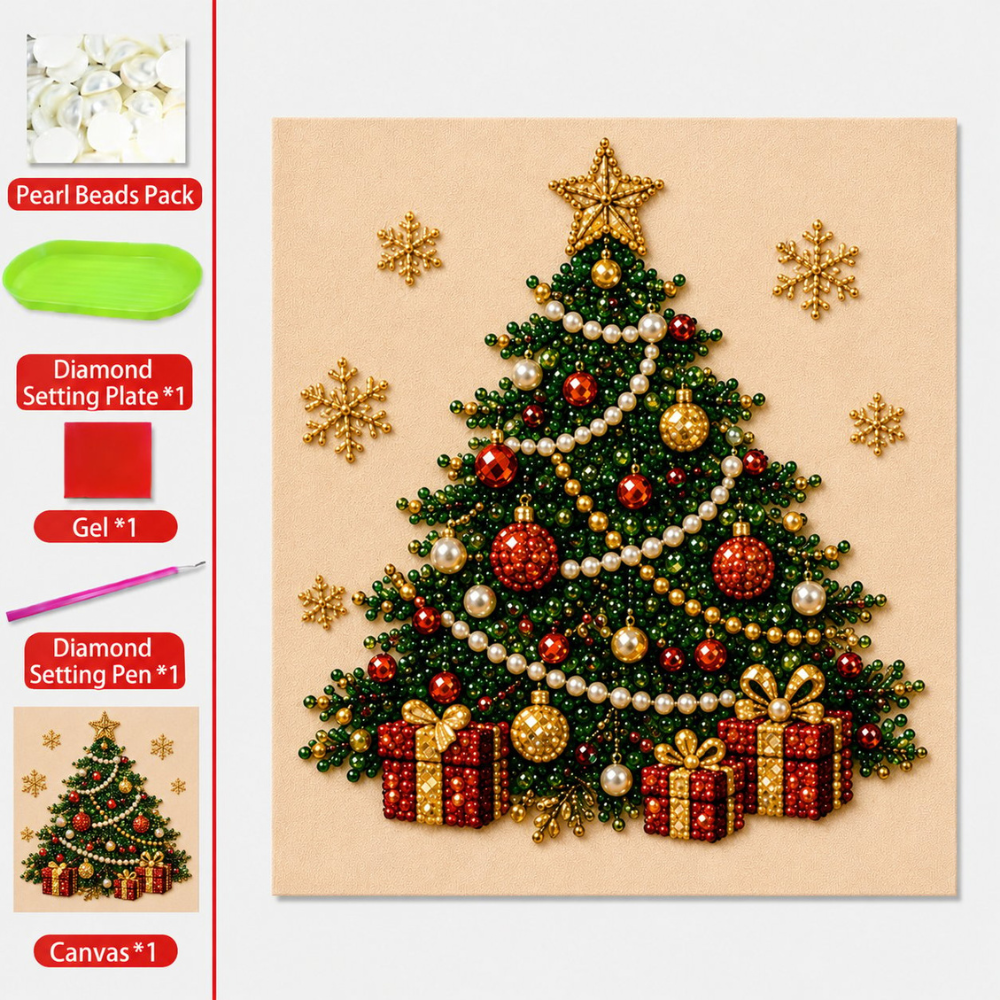 Christmas PearlGlow™ DIY Diamond Art Kit