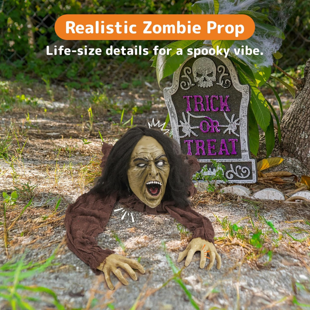 The Grave Riser™ Animated Zombie Groundbreaker
