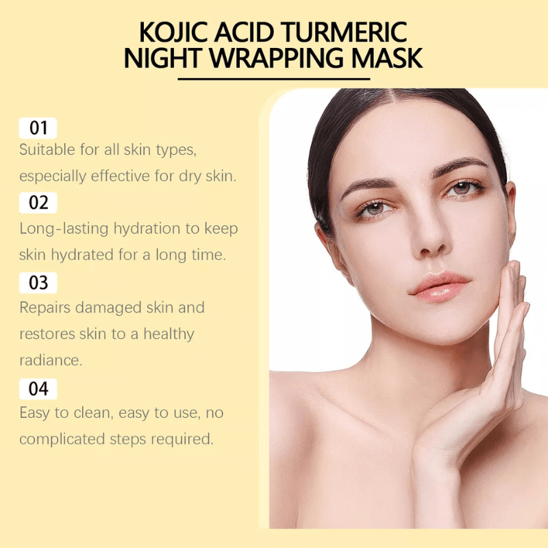 Kojic Acid Turmeric Night Wrapping Mask