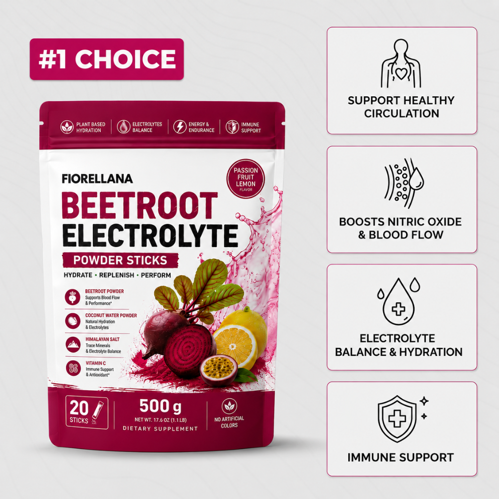 Beetroot Performance Hydration Electrolyte Sticks