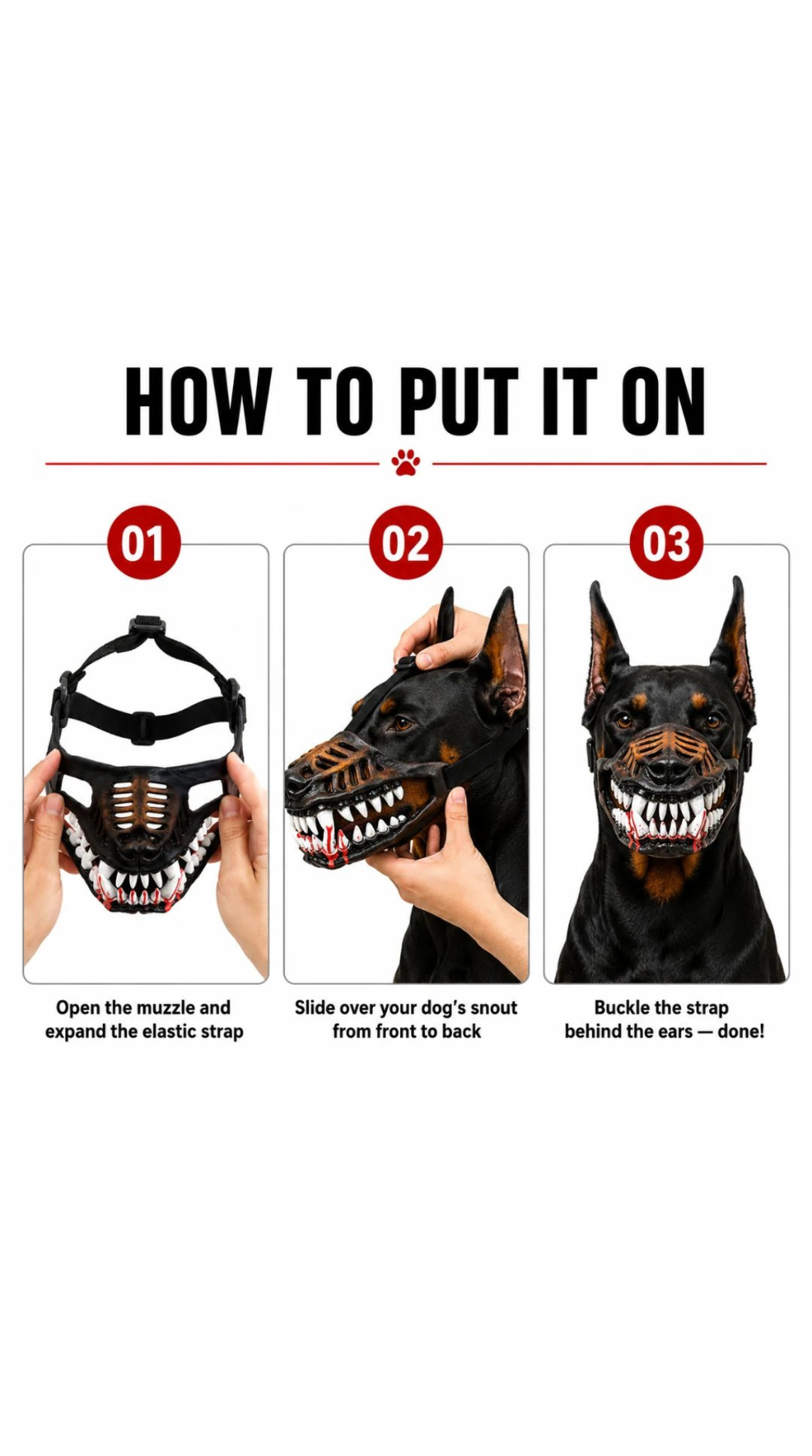HellHound Monster Dog Mask