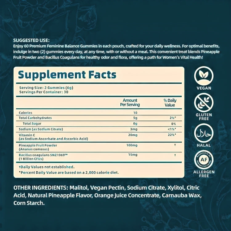 PurePineapple Balance Gummies 🍍 (30 Days Supply)