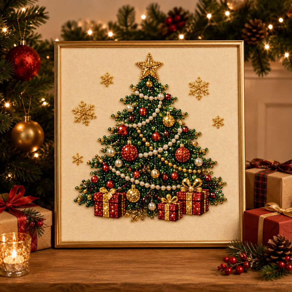 Christmas PearlGlow™ DIY Diamond Art Kit