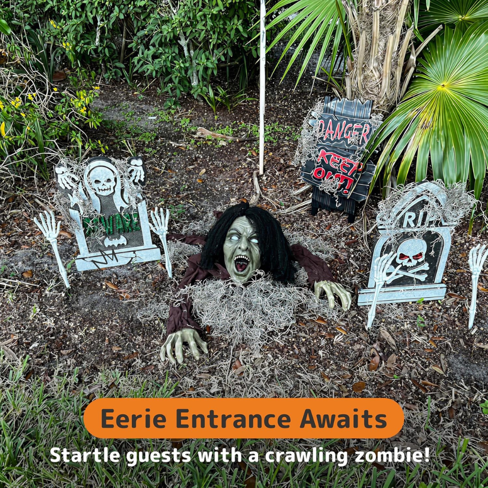 The Grave Riser™ Animated Zombie Groundbreaker