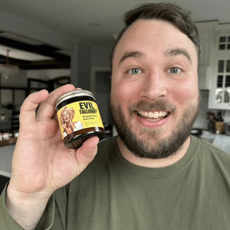 Organic Whipped Tallow & Manuka Honey Balm