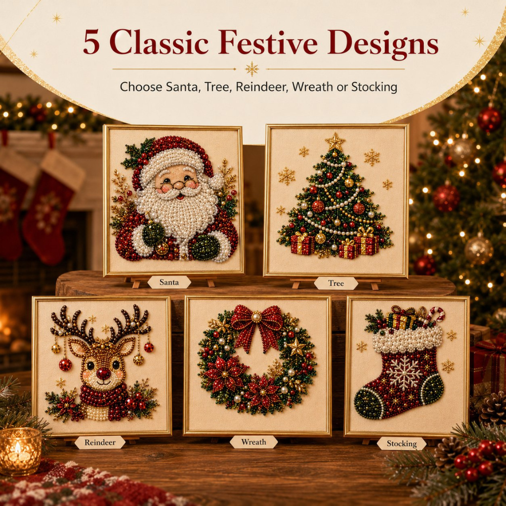 Christmas PearlGlow™ DIY Diamond Art Kit