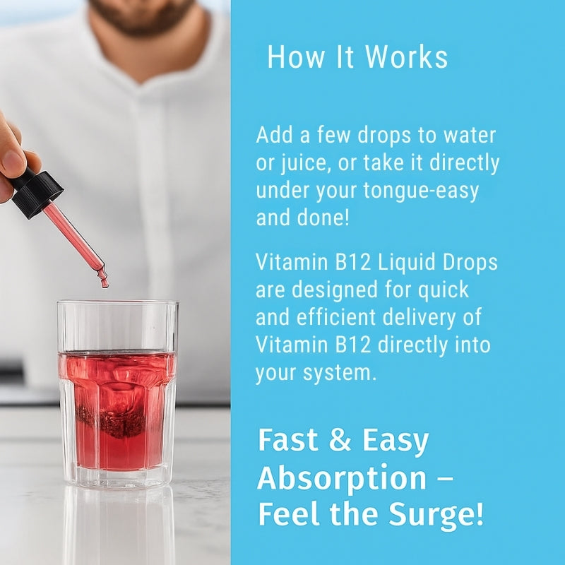Vitamin B12 Complex Liquid Drops