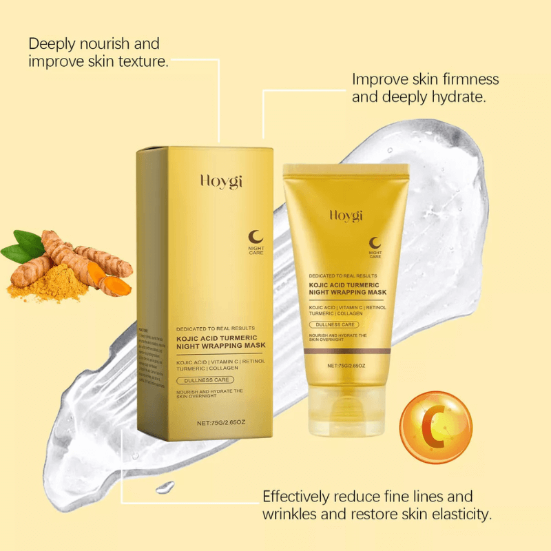 Kojic Acid Turmeric Night Wrapping Mask