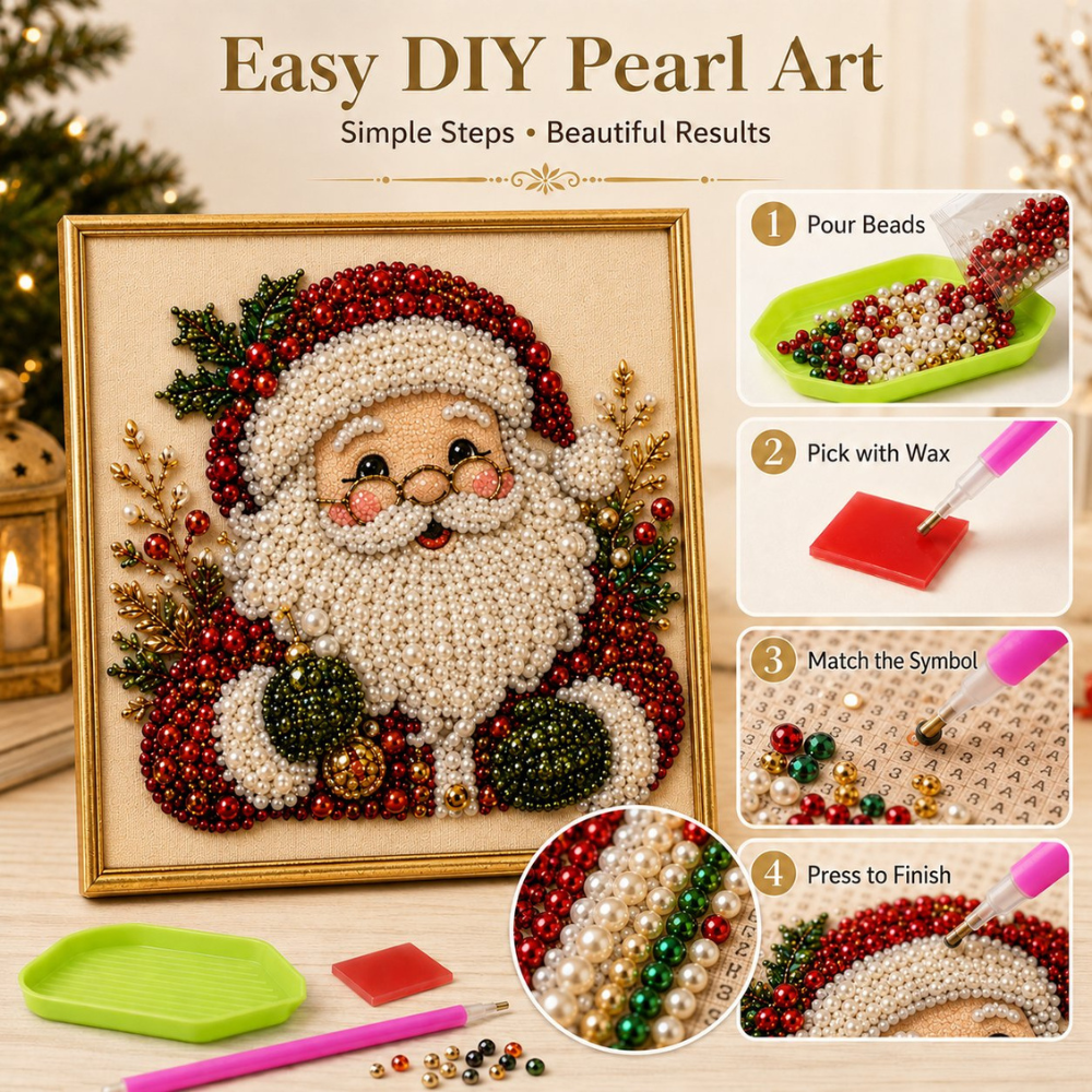 Christmas PearlGlow™ DIY Diamond Art Kit