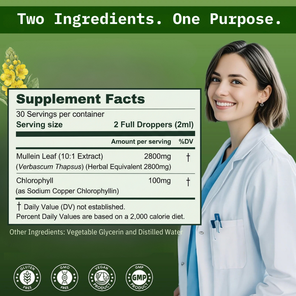 Fiorellana® Mullein & Chlorophyll Drops