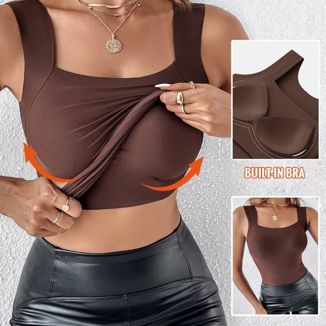 Everyday Comfort Built-In Bra Tanktop