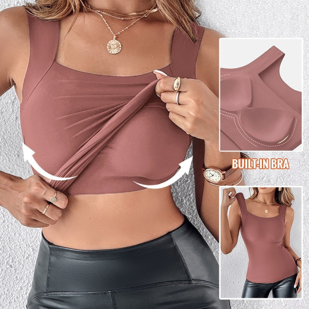 Everyday Comfort Built-In Bra Tanktop