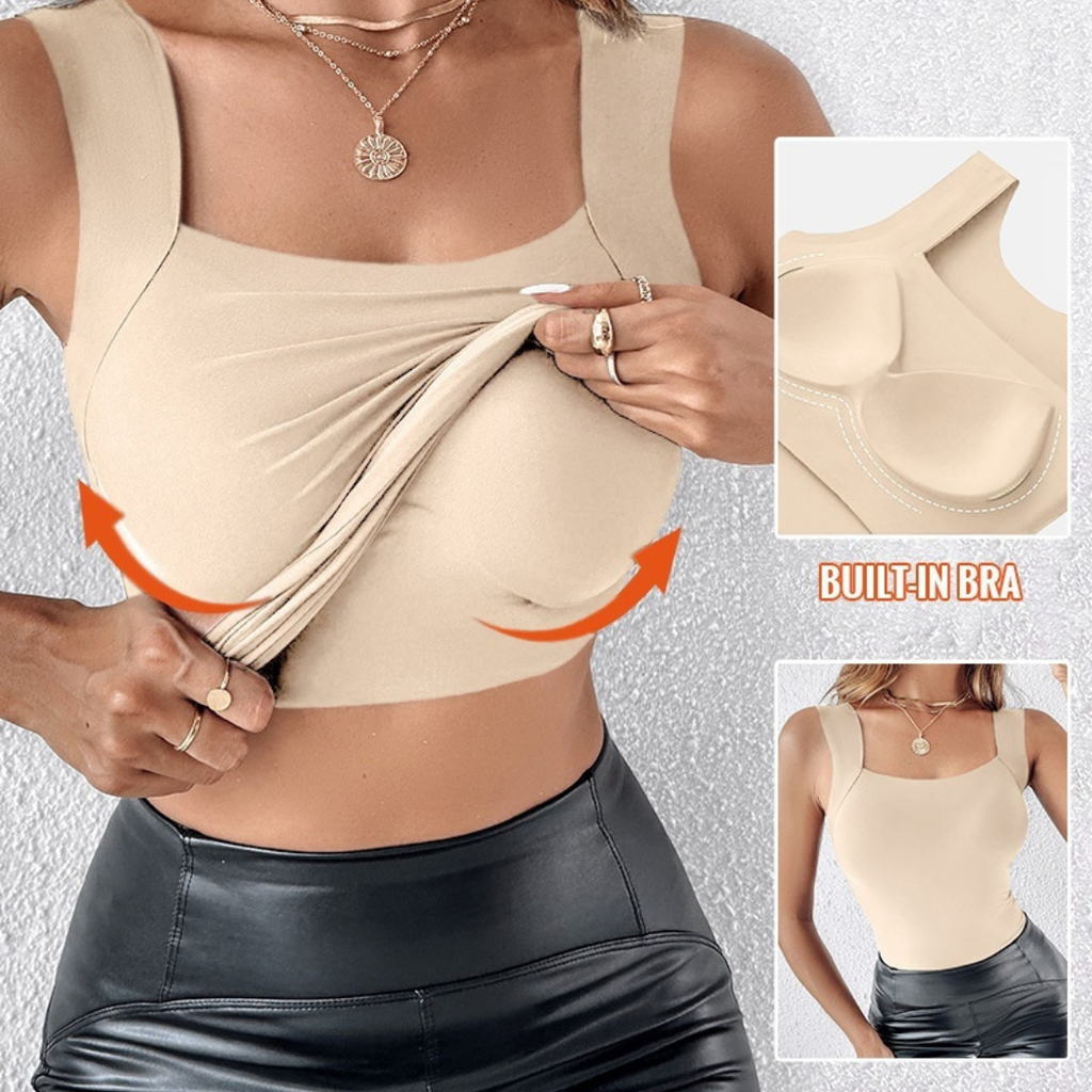 Everyday Comfort Built-In Bra Tanktop