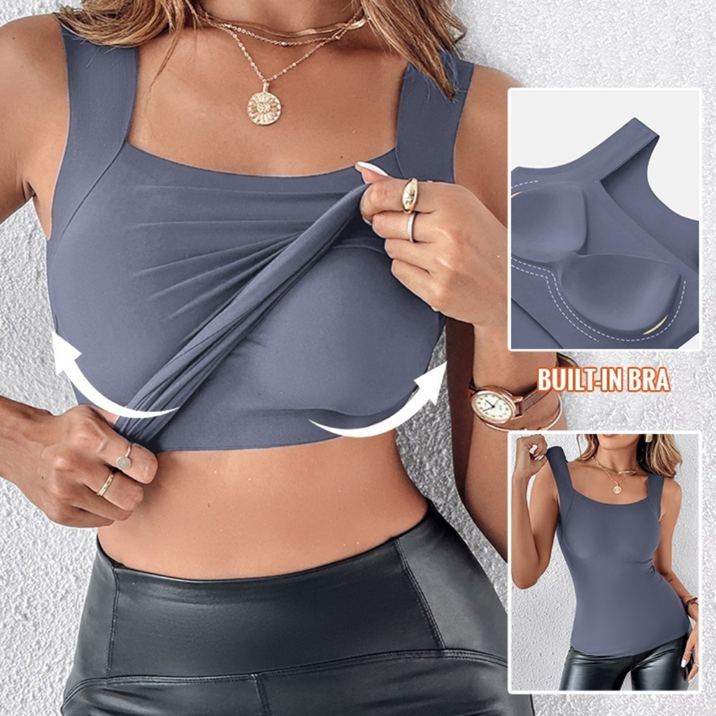 Everyday Comfort Built-In Bra Tanktop