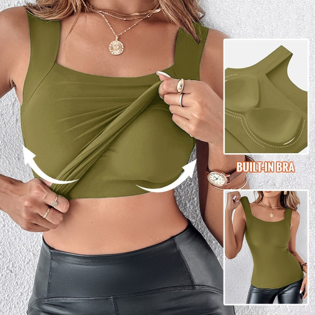 Everyday Comfort Built-In Bra Tanktop