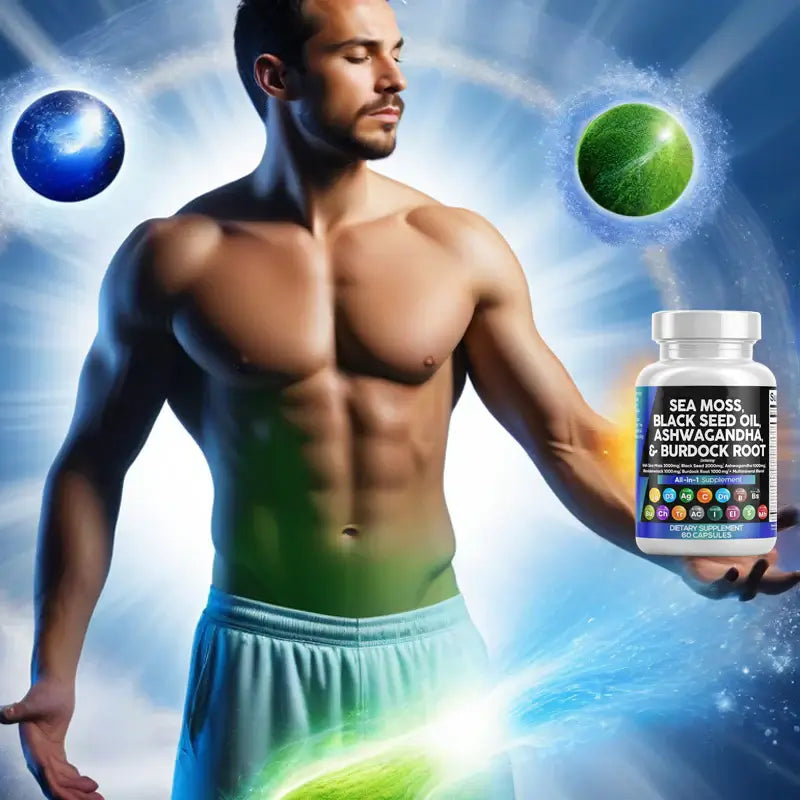 Sea Moss Black Seed - The Ultimate 15-in-1 Wellness Powerhouse
