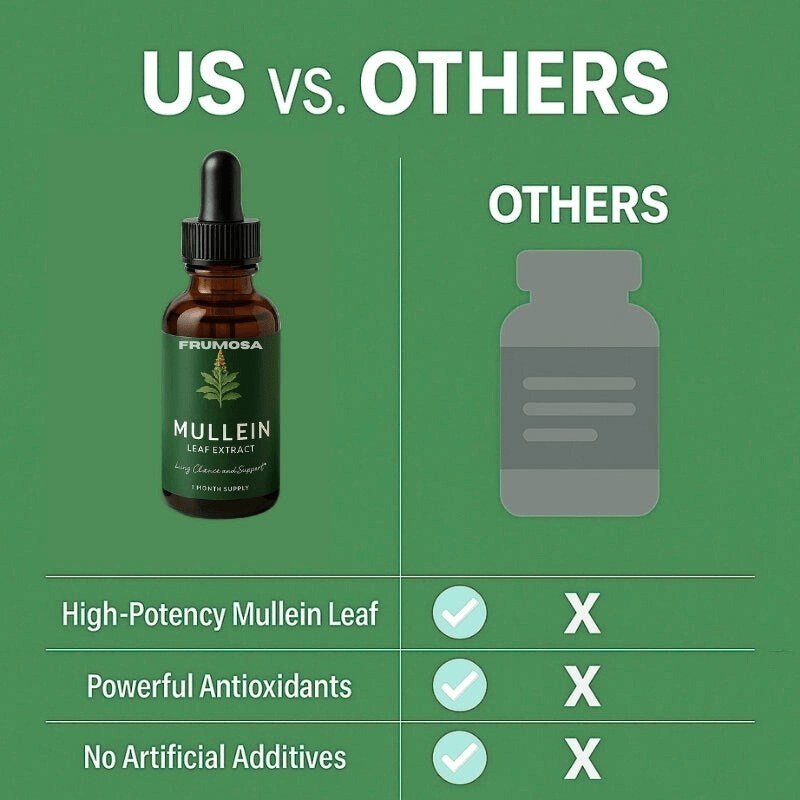 Mullein + Chlorophyll Drops 60ml